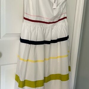 NWT J. Crew one-shouldered dress